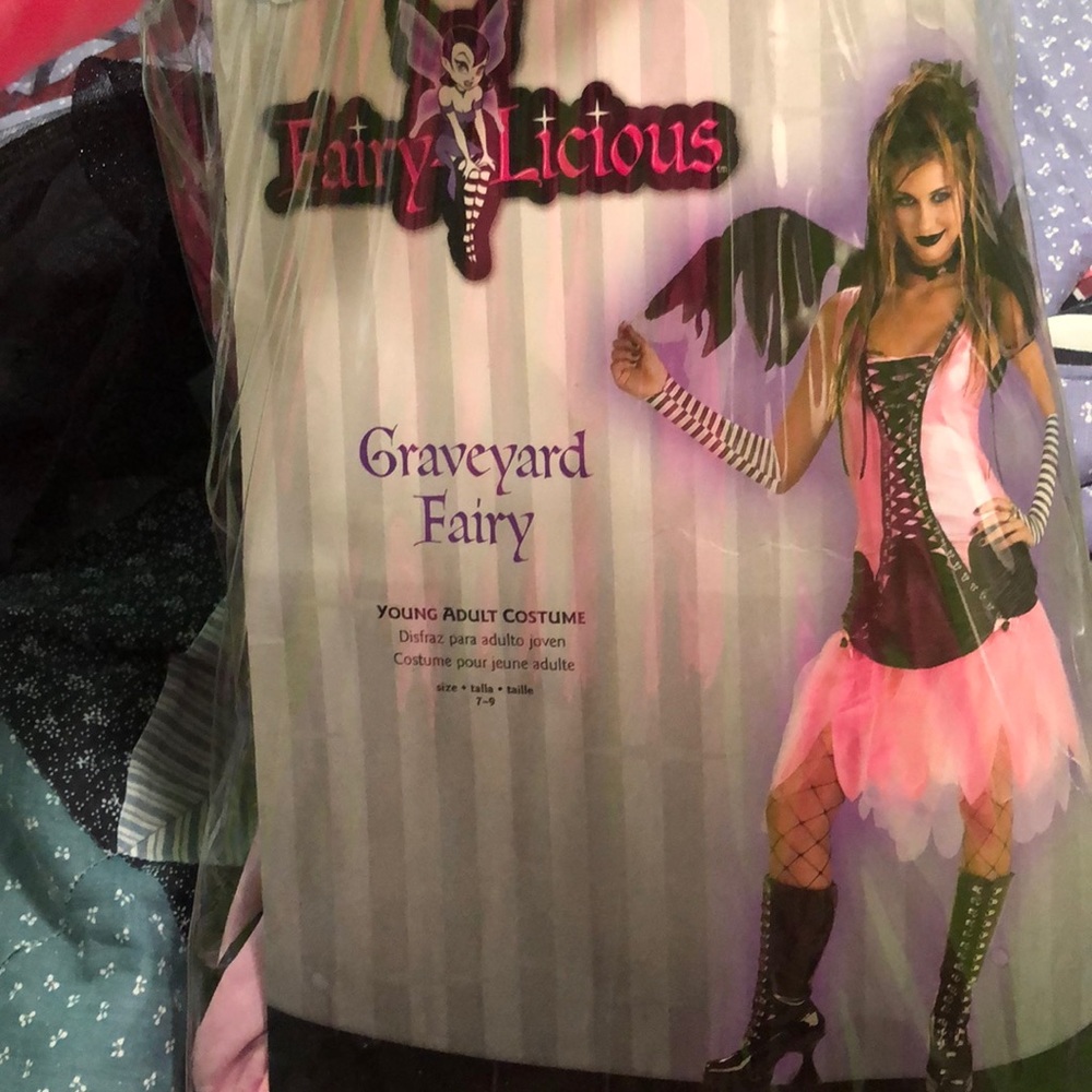 Pink fairy costume